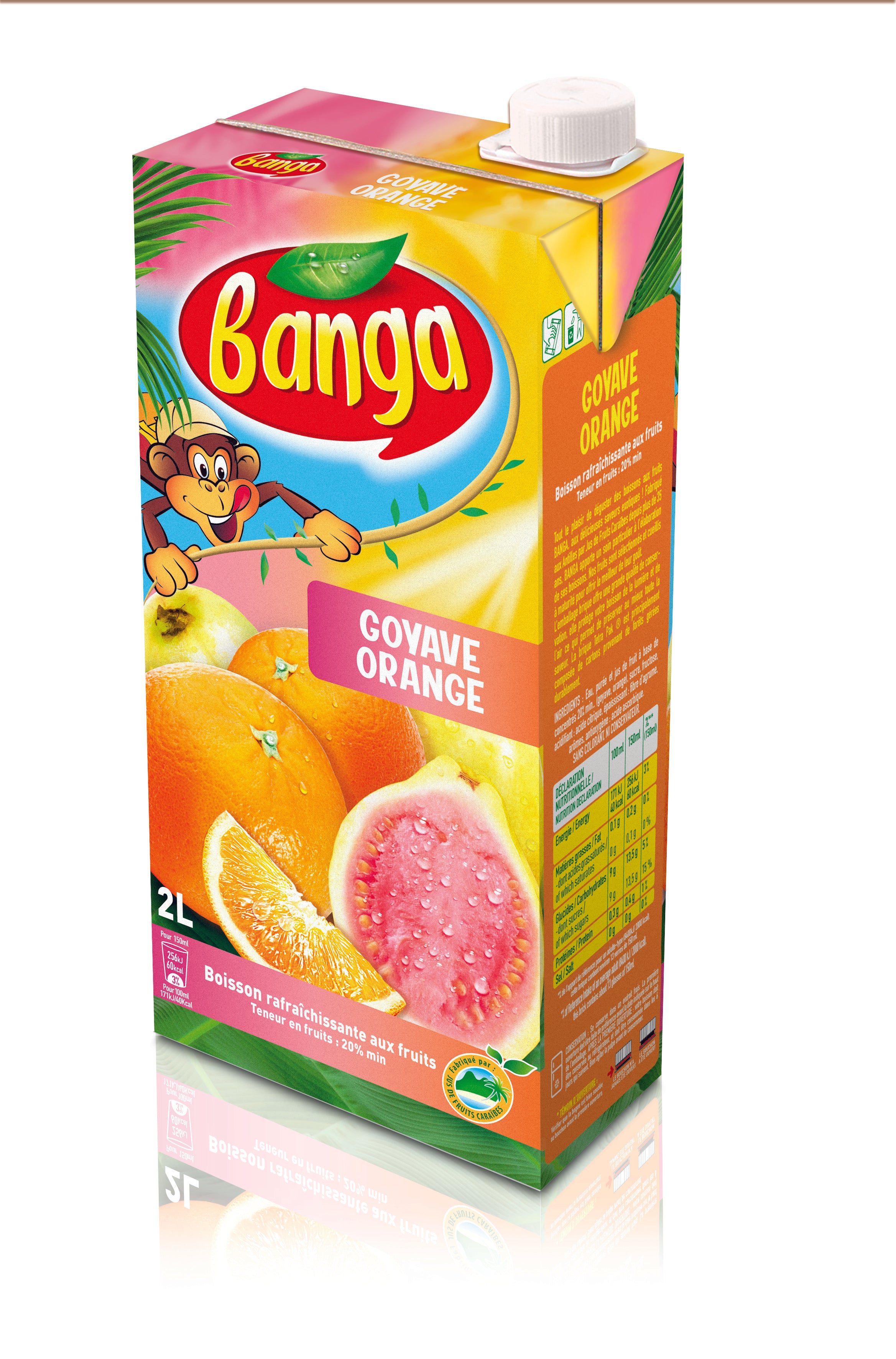 Banga Goyave Orange 2L