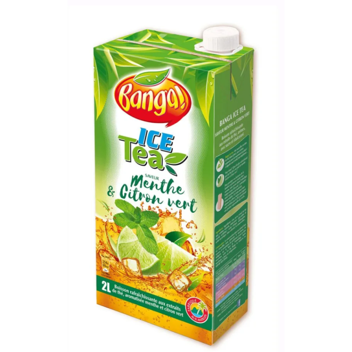 Banga Ice Tea Menthe-Citron 2L
