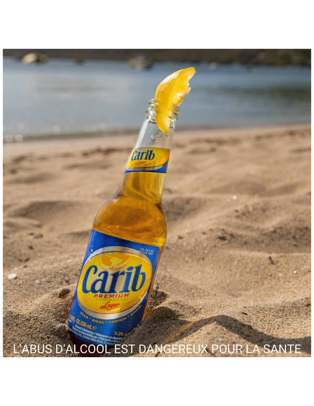 Bière CARIB 5° 33cl