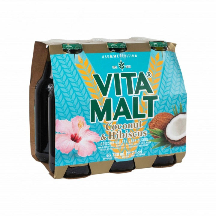 Bière VITA MALT Coco hibiscus PACK 33clx6