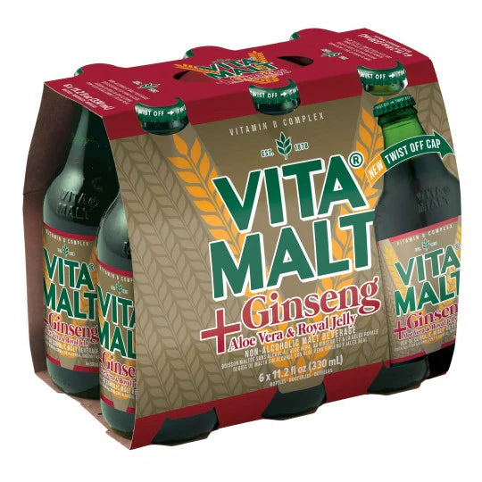 Bière VITA MALT en bouteille Ginseng+ PACK 33clx6