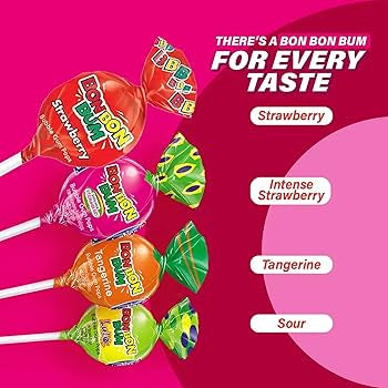 Bonbon bum Sucettes Assortiment 100p
