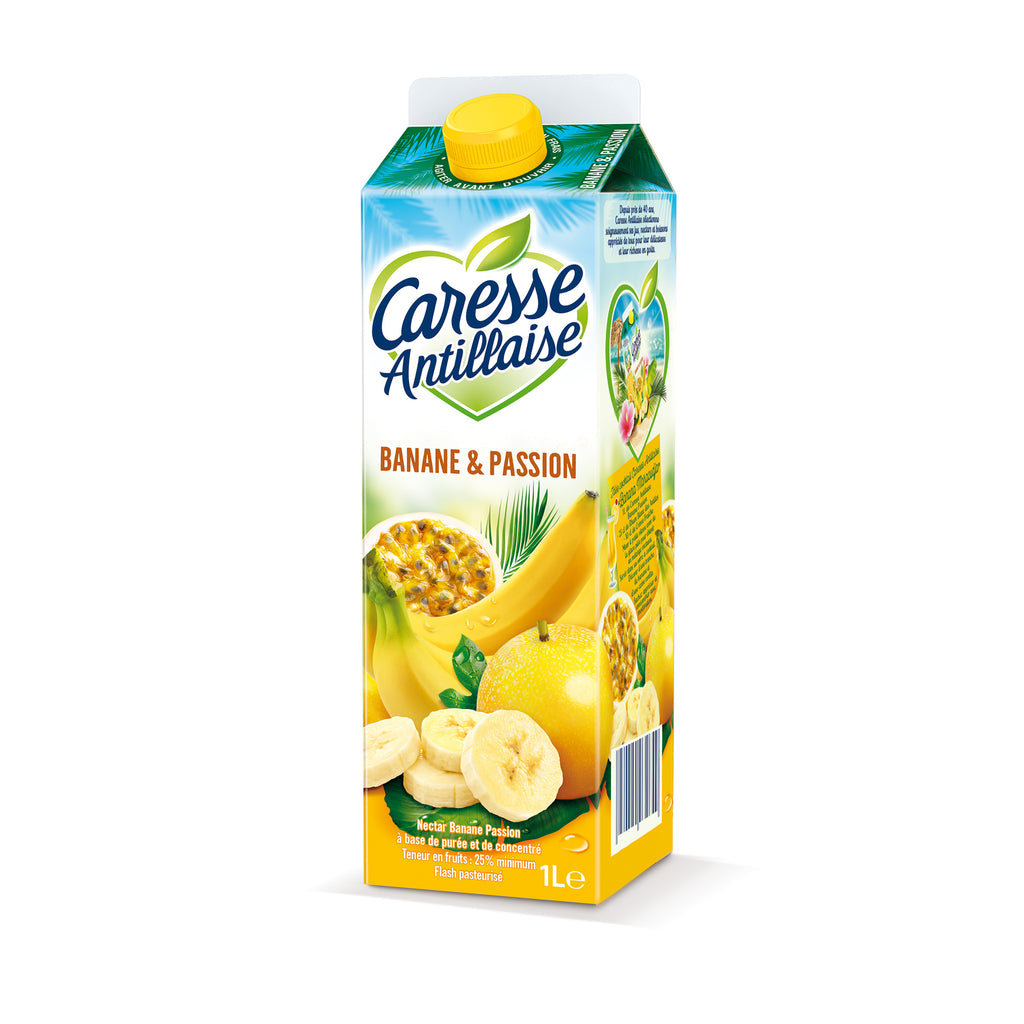 Caresse antillaise Banane Passion 1L