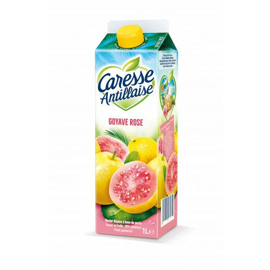 Caresse antillaise Goyave rose 1L