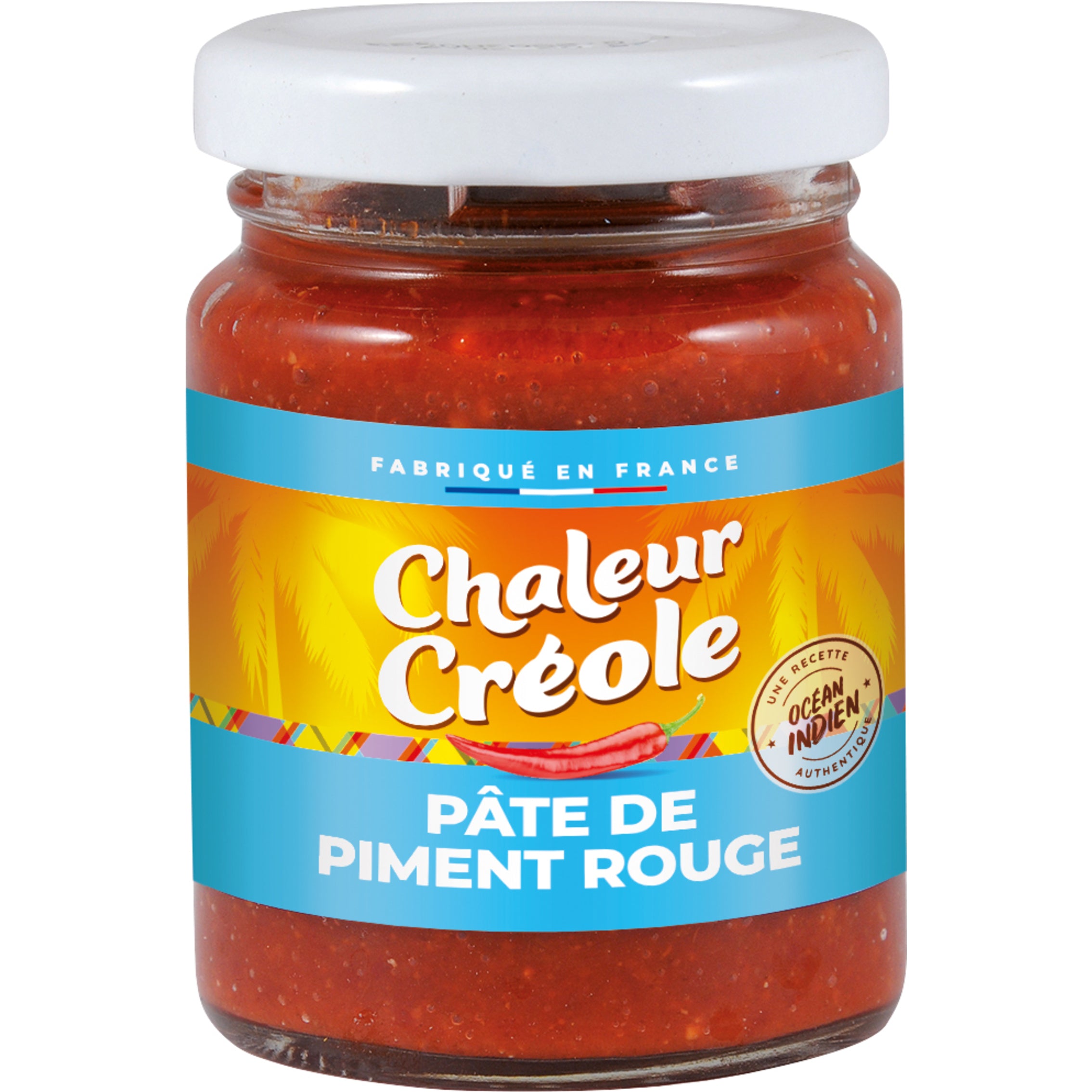 Chaleur créole Pâte de piment rouge 200g