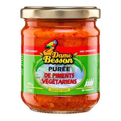 Dame besson purée de piment végétarien 90g