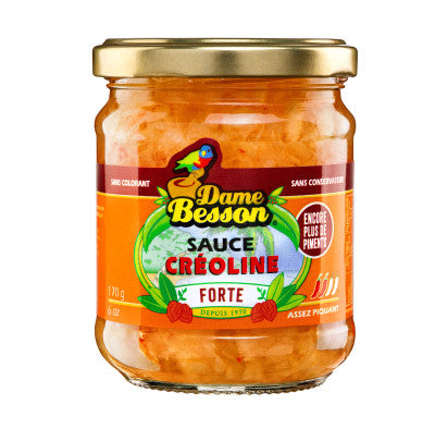 Dame besson Sauce créoline forte 170g