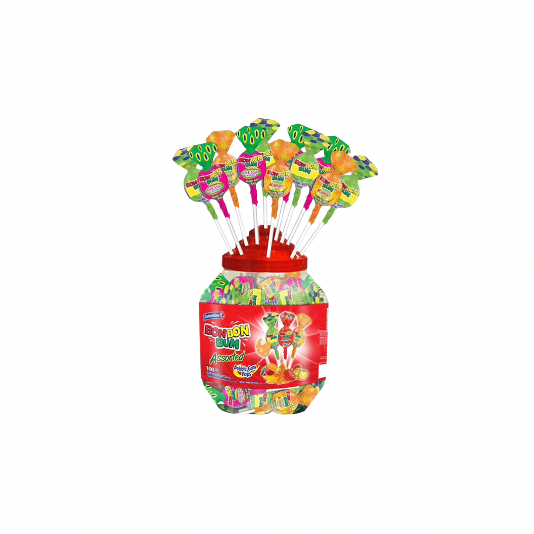 Bonbon bum Sucettes Assortiment 100p