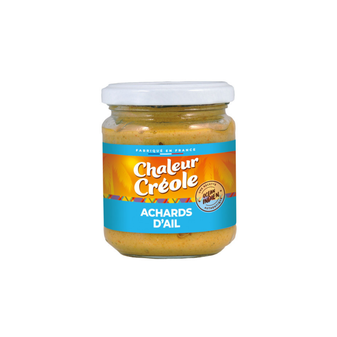 Chaleur créole achards d'ail 200g