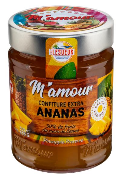M'amour Confiture Ananas 325g