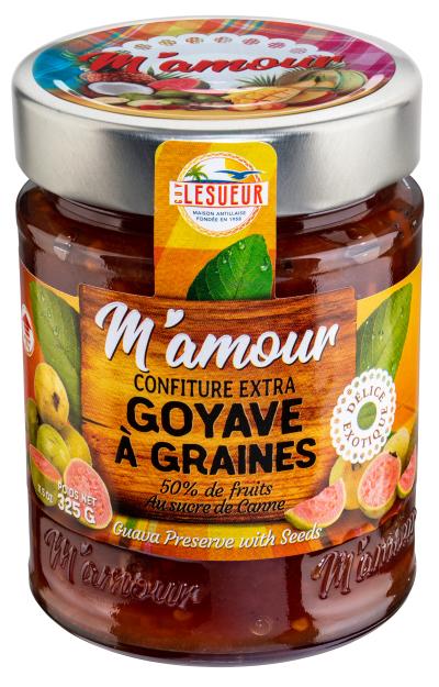 M'amour Confiture Goyave à graines 325g